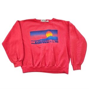 Vintage Colorado Red Graphic Sweatshirt Large
